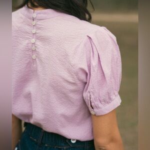 HarperSage Women’s Reverie Blouse - Lilac